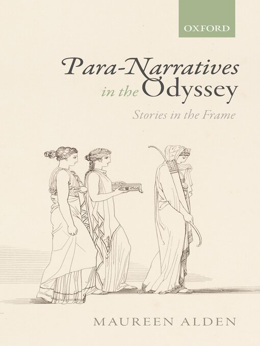 Title details for Para-Narratives in the Odyssey by Maureen Alden - Available